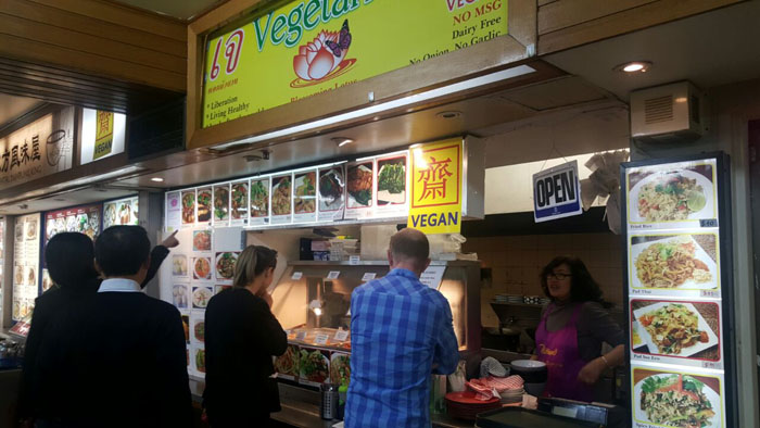 Vegan Stall at Dixon House Food Court