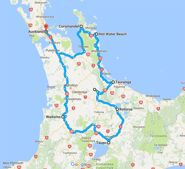 Itinerary Road Trip New Zealand dari Auckland